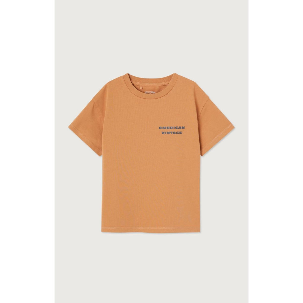Camiseta recta de cuello redondo estampada - Avellano Vintage - Niño