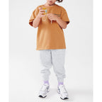 Camiseta recta de cuello redondo estampada - Avellano Vintage - Niño