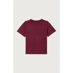 Round Neck T-Shirt - Vintage Bordeaux - Kids