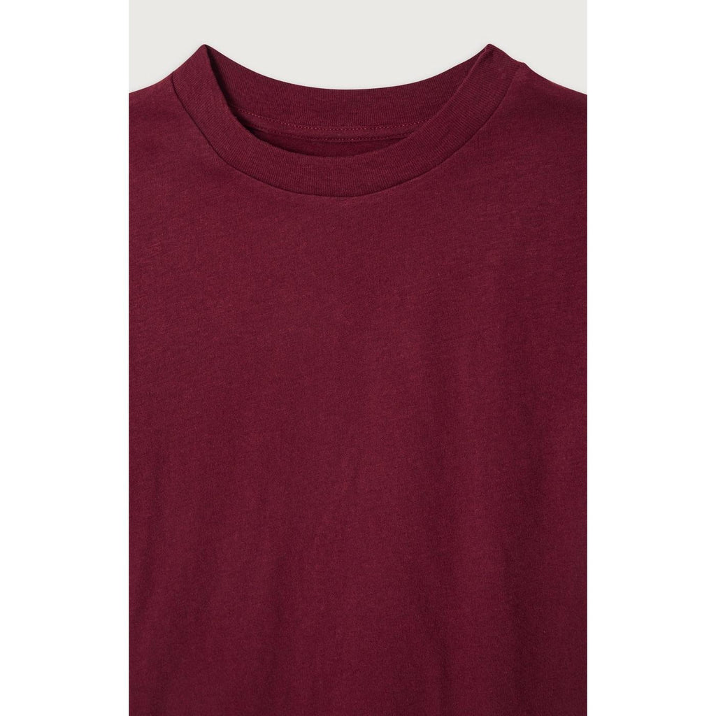 Round Neck T-Shirt - Vintage Bordeaux - Kids