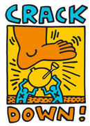 Keith Haring - Crack Down