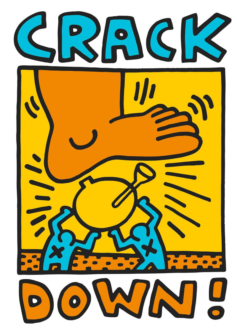 Keith Haring - Crack Down