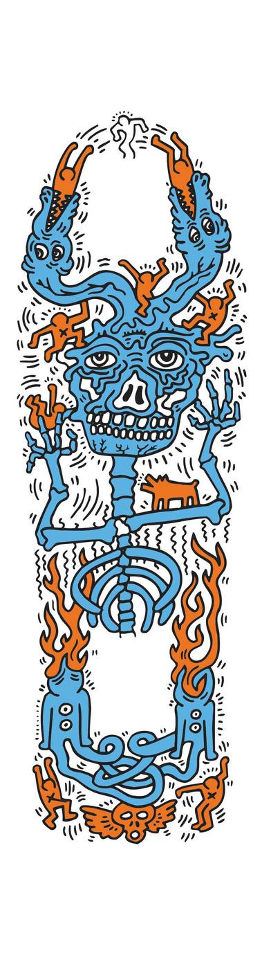 Keith Haring - Untitled (Inferno)