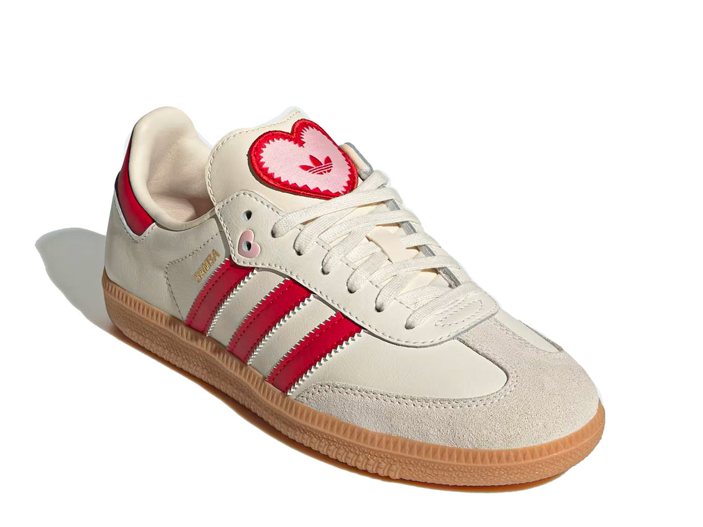Adidas Samba Og Valentine'S Day Cream White Scarlet (2026) (Gs) - Rouge