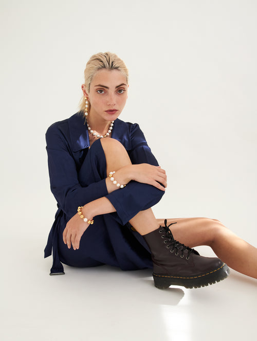 Boucles D'Oreilles Kiara Diam 12 Version Metal