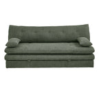 Kiara - 3-Seater Sofa Bed - Green Bouclé Fabric