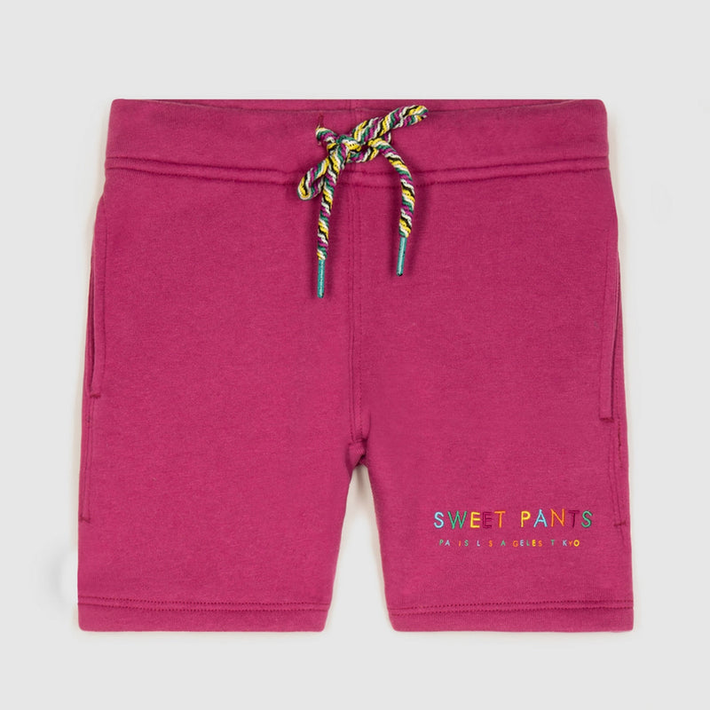 Rainbow Prime Bermuda Shorts - Cardinal - Unisex Child