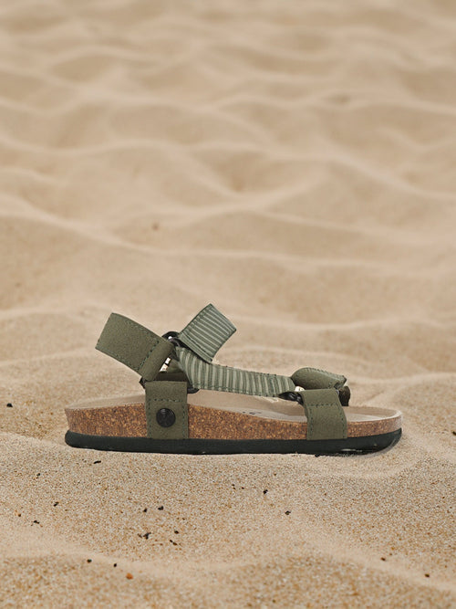 Sakura Sailor Khaki Sandals