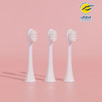 Brush Heads (X3) - Child - White