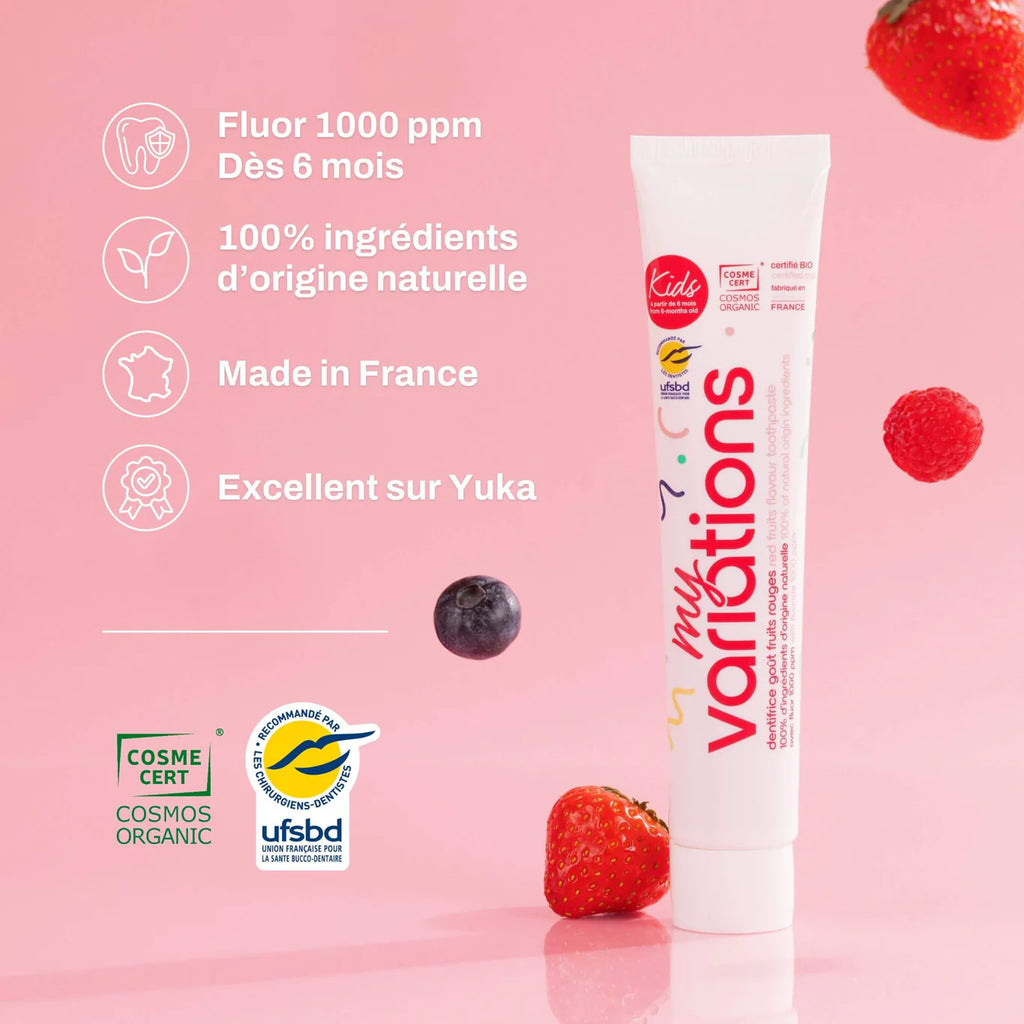 Dentifrice Enfant - Certifié Bio