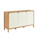 Buffet - Kilda - Effet Chêne - Blanc