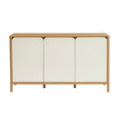 Buffet - Kilda - Effet Chêne - Blanc