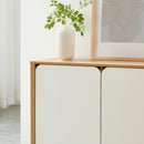 Buffet - Kilda - Effet Chêne - Blanc