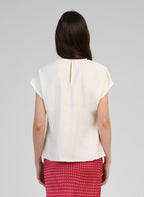 Top Kiline Blanc Casse
