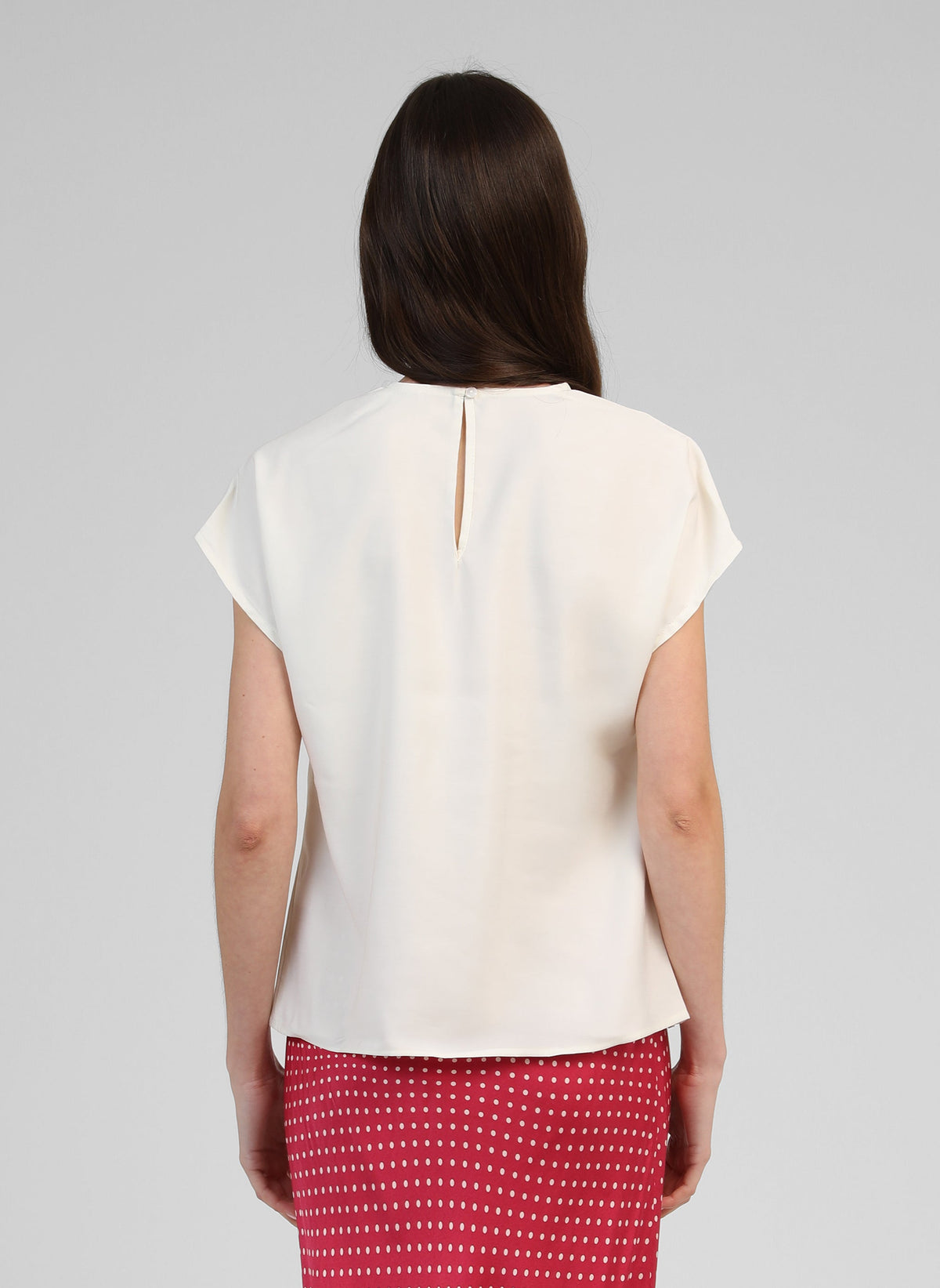 Top Kiline Blanc Casse
