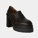 Mocassins Ann Tuil Kimi - Cuir Marron