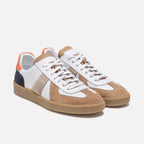 Basket Kinks Sm - Cognac/Blanc/Taupe