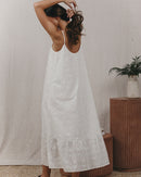 Robe Longue Kinzzy - Ecru