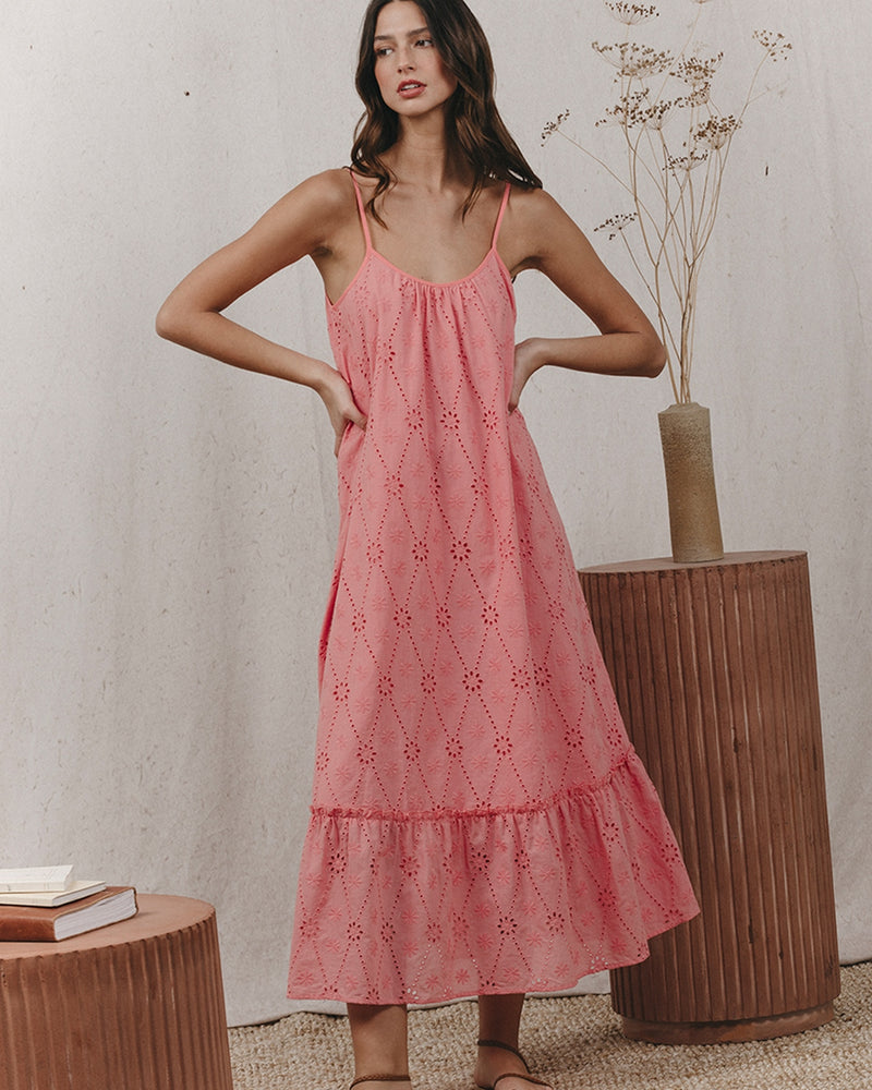 Robe Longue Kinzzy Rose