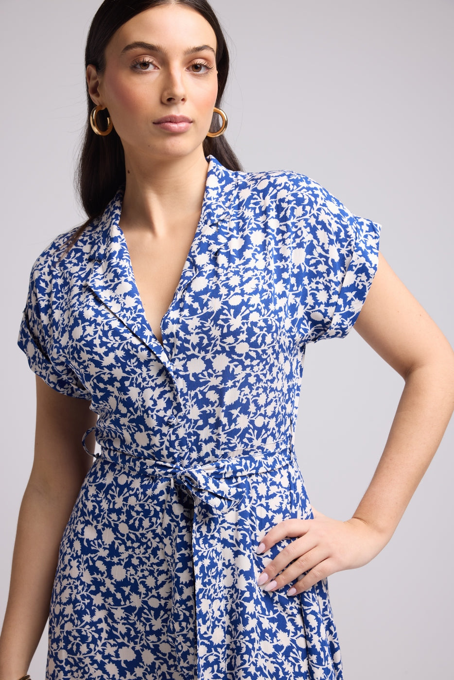 Vestido Corto - Kiona - Azul