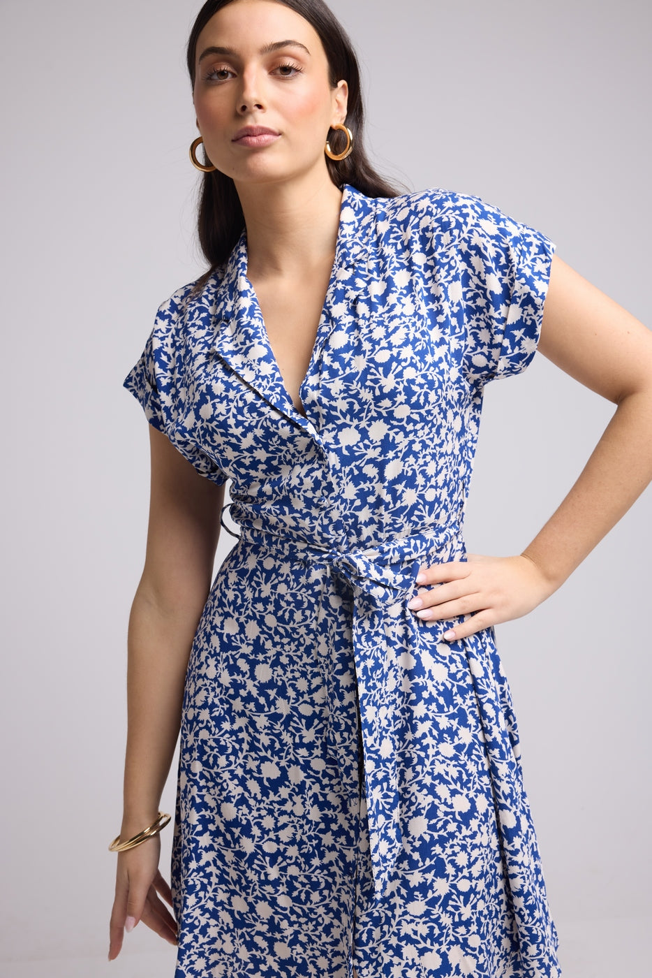 Vestido Corto - Kiona - Azul