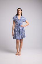 Vestido Corto - Kiona - Azul