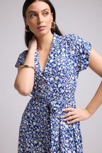 Vestido Corto - Kiona - Azul