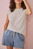 Tee Shirt Kiriane - Creme/Multico