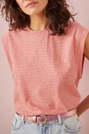 Tee Shirt Kiriane - Goyave/Shine