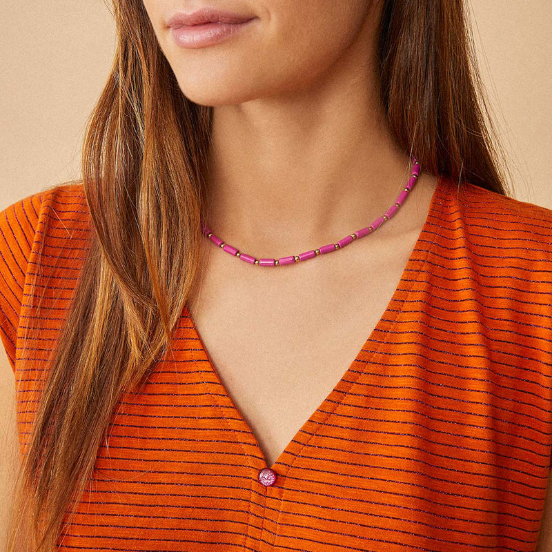 Tee Shirt Kiridoum - Orange Brulee/Dahlia