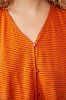 Kirion Dress - Orange Brulee/Dahlia