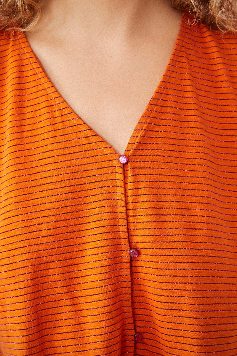 Kirion Dress - Orange Brulee/Dahlia