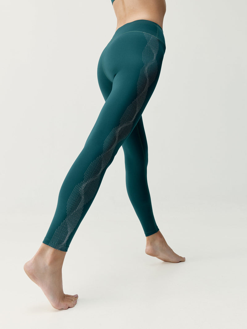 Dark Green Kishi Leggings - Women's