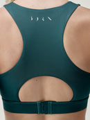 Dark Green Kishi Top - Women