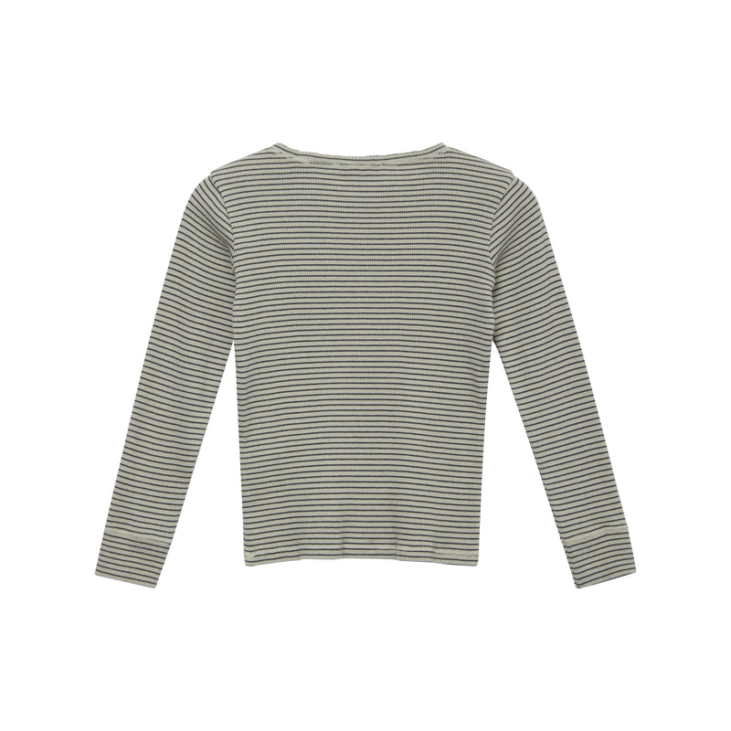 Top Kishon pebble/navy - Selección caramelo disponible en amaetc.com, concept store ecológico para niños