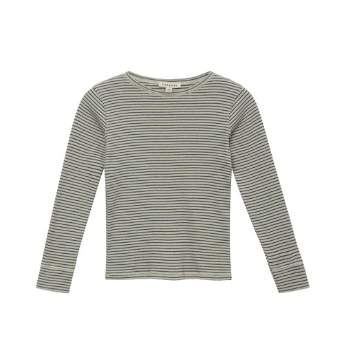 Top Kishon pebble/navy - Sélection Caramel à retrouver sur amaetc.com, concept store eco friendly pour enfants