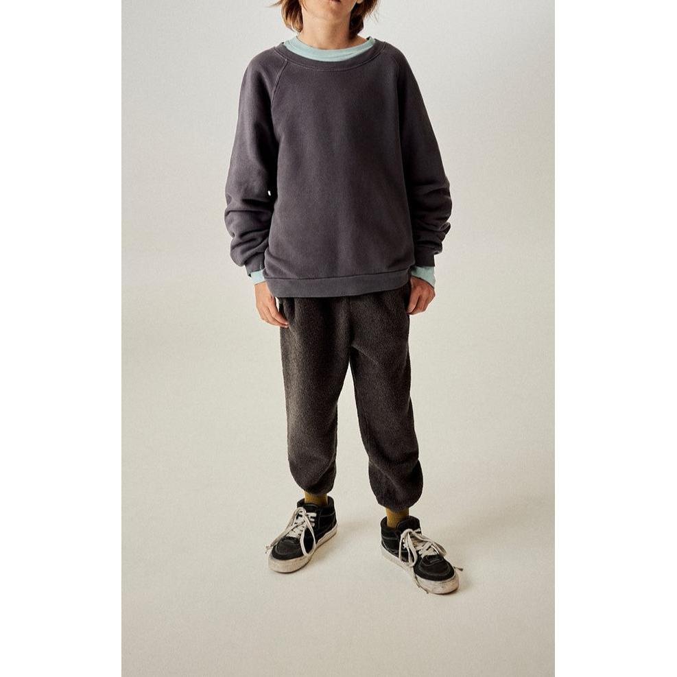 Round-Neck Sweatshirt - Vintage Carbon - Kids