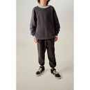 Round Neck Sweatshirt - Vintage Carbon - Child