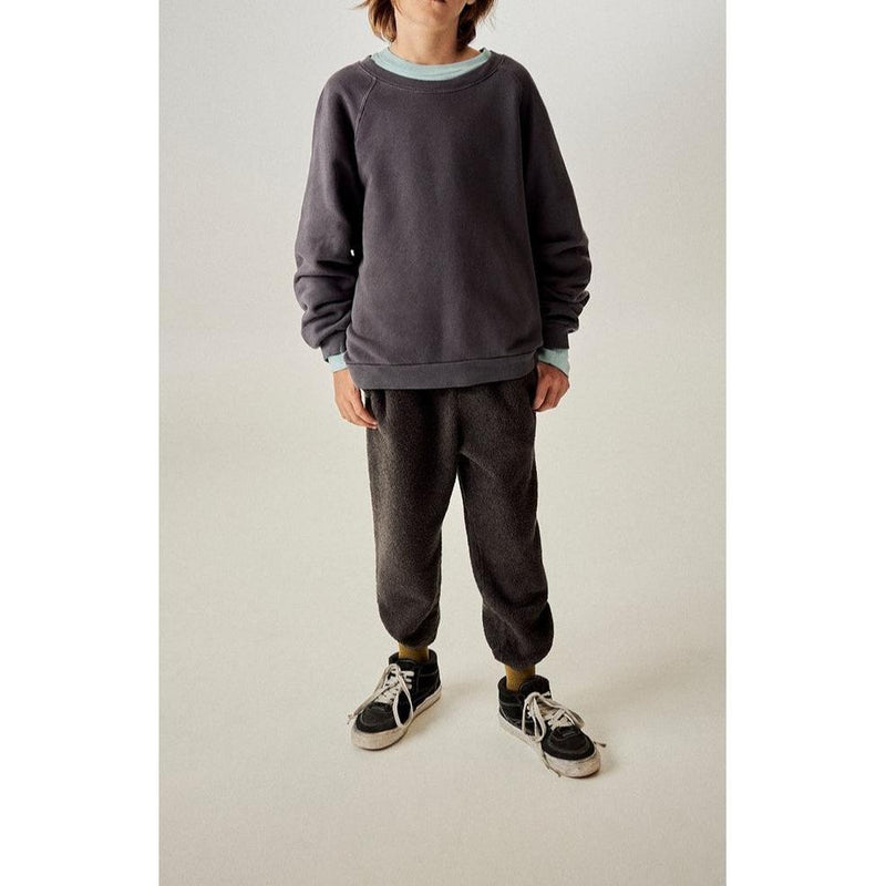 Round Neck Sweatshirt - Vintage Carbon - Child