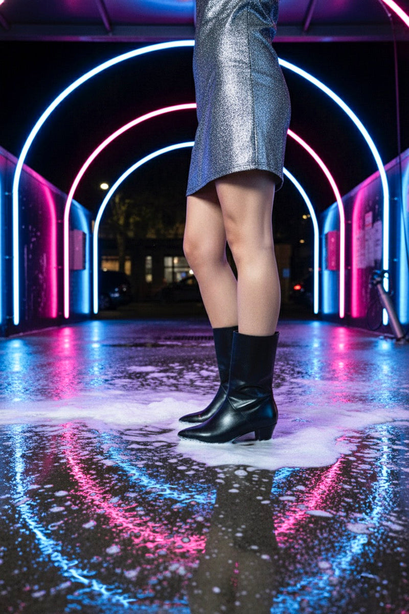 Kinkette - Cuir Noir