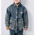 Chaqueta Cuello Camisa Abotonada - Dirty Vintage - Niño