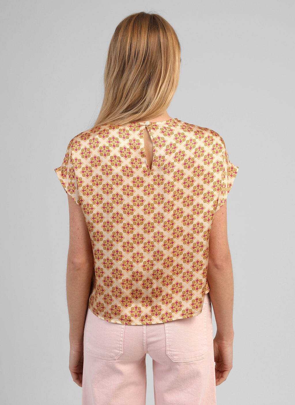 Top Kleor Patchila Ocre
