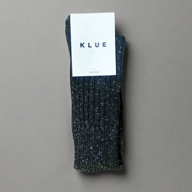 Chaussettes Dust Star En Soie Et Laine - Noir