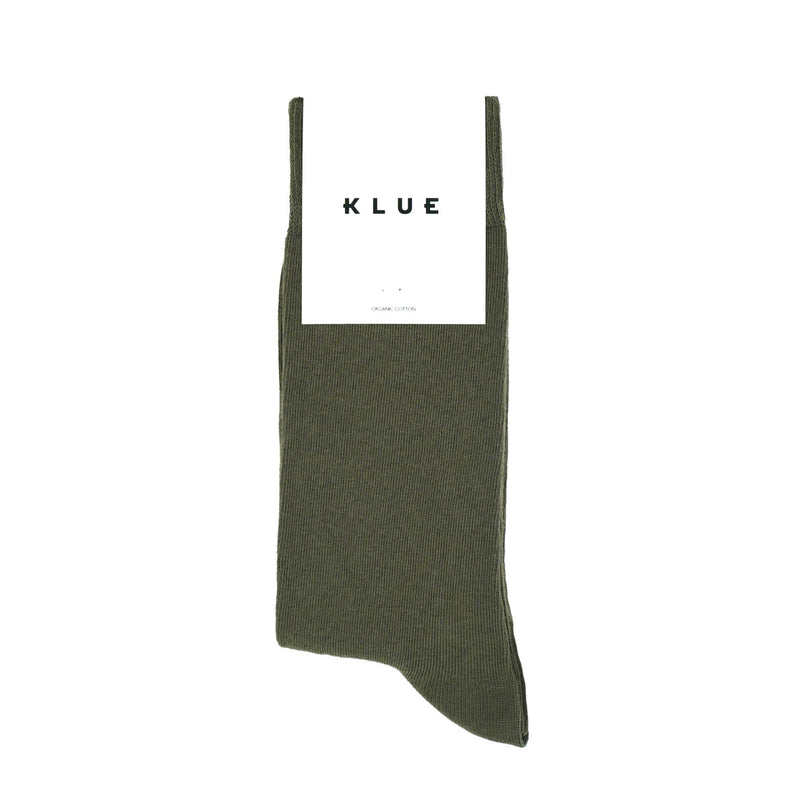 Chaussettes En Coton Biologique - Kaki