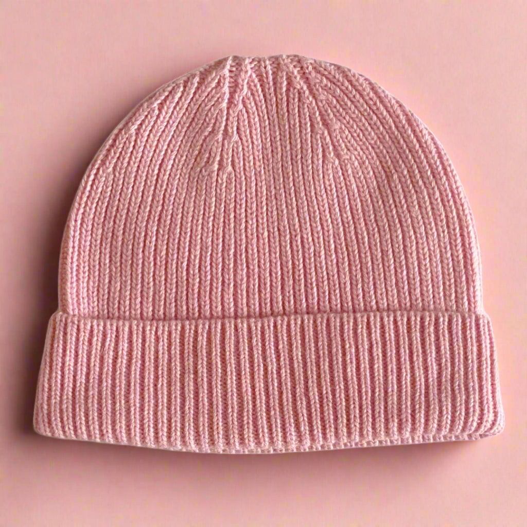 Gorro de lana - Rosa