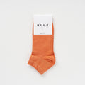 Chaussettes Basses Unies - Orange Mandarine