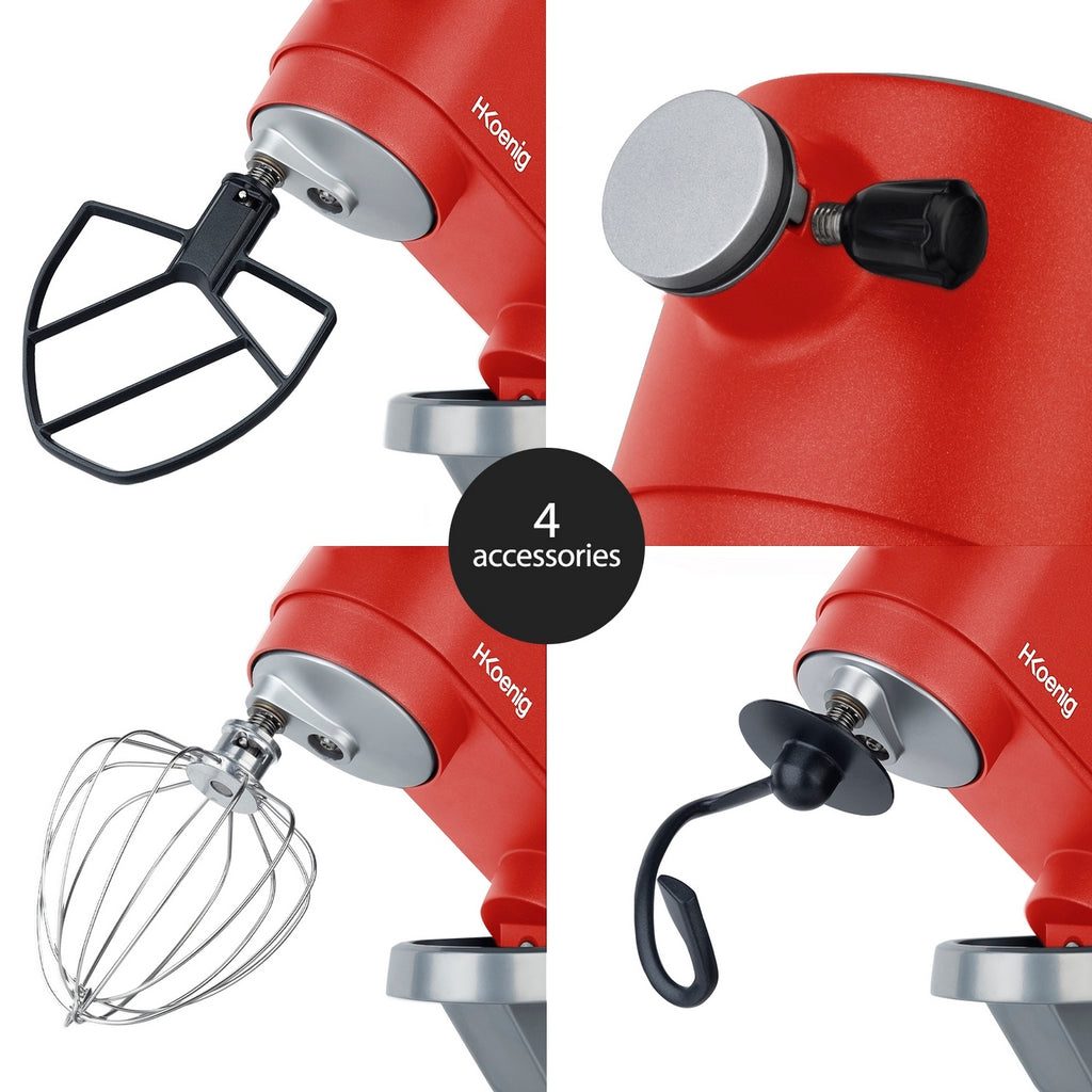 Stand Mixer - Red/Grey