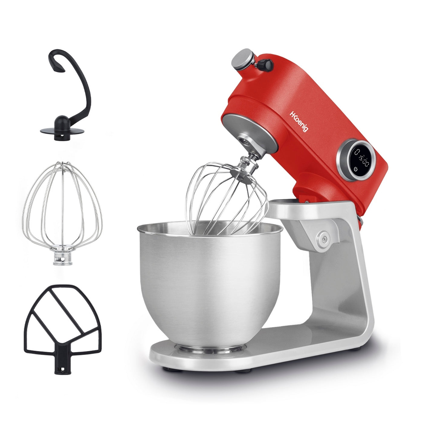 Stand Mixer - Red/Grey