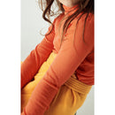 Fitted Turtleneck T-Shirt - Vintage Guava - Child