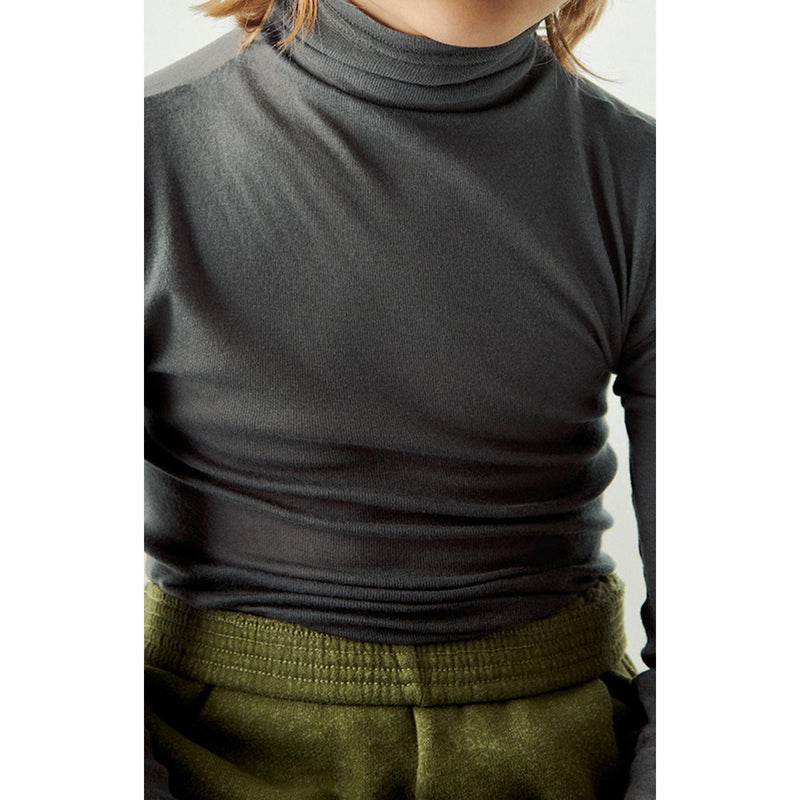 Fitted Turtleneck T-Shirt - Vintage Shark - Child